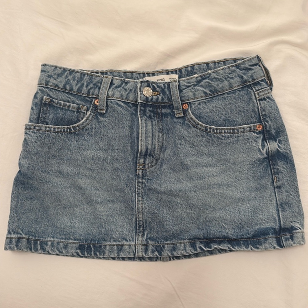 Mango Denim Jean Skirt